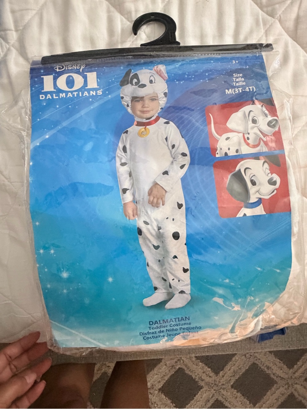Disney Dalmatian Toddler Costume in White and Black